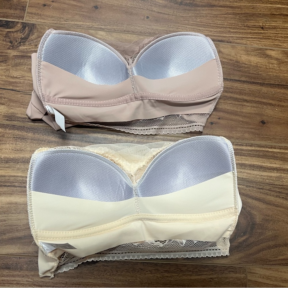 - Lot of 2 Lacy sheer bras, size Small, new - Picture 3 of 10